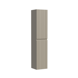 Шкаф-пенал Sancos Code PCD35GP подвесной, 35x35x165, Серая платина