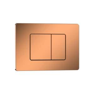 Кнопка смыва Iberica Blanca Inox-C IB.B011.004.001 розовое золото, 25x16 см