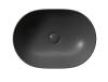 Раковина GSI Pura 886026 черный матовый, 50x35 фото 2
