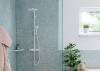 Душевая стойка Hansgrohe Croma Select S 280 1jet 26890700 с термостатом, матовый белый фото 2
