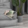 Модуль мягкий Tetchair Miracle 25338 VT shape silver велюр, букле, прямой фото 17