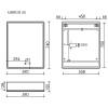 Зеркало-шкаф Sancos Mirror MI60ECH 59x74, дуб чарльстон фото 5