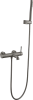 Смеситель для ванны с душем Boheme Uno 463-GM gun metall