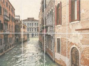 Панно Kerama Marazzi Золотой пляж NT/A190/8x/8262 Venezia (из 8 частей 20x30) 80x60