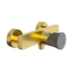 Смеситель для душа Paini Domus 18PJ511PZ матовое золото PVD