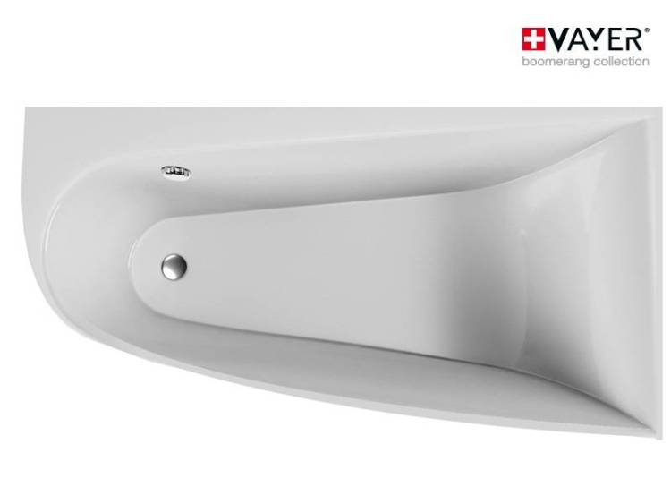 Акриловая ванна Vayer Boomerang R 150x90