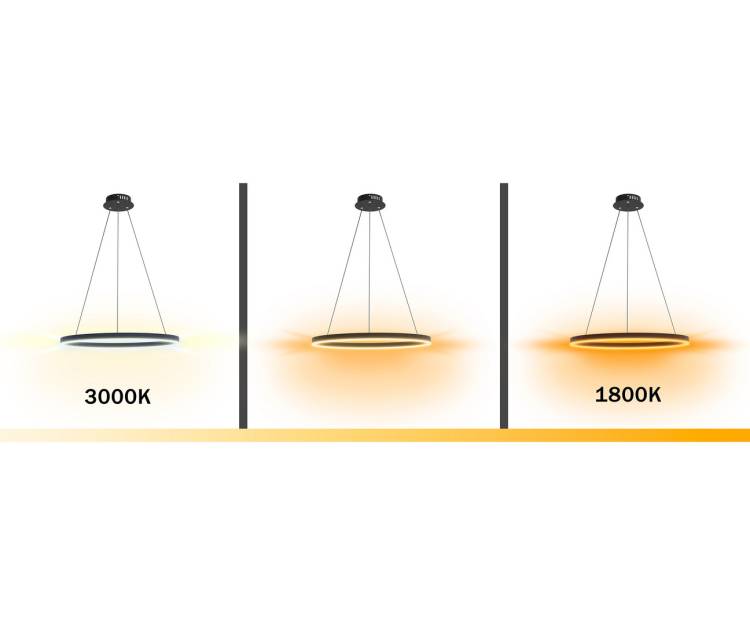 Подвесной светодиодный светильник Kink Light Тор 08212,19A(dim to warm)