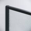 Душевой уголок Grossman Galaxy 120.K33.01.1110.21.02 профиль черный матовый, стекло шиншилла, 110x100x195 фото 6