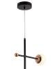 Подвесная люстра Natali Kovaltseva Loft Led Led Lamps 81338 Gold Black фото 3