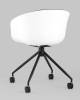 Кресло компьютерное Stool Group Libra NL SL-7040ZB whitePP/black PU белый фото 6