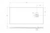 Поддон для душа BelBagno Uno TRAY-MR-UNO-AH-160/80-35-W-CR с сифоном и декоративной накладкой, белый, 160x80 фото 6