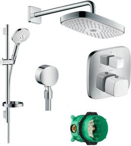 Душевой комплект Hansgrohe Raindance Select E 300 27385400+26630400+27506000+15771400+1800180