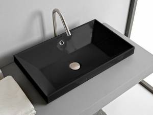 Раковина Scarabeo Teorema 2.0 5131 49 BK 60x36x17, черный
