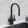 Смеситель для кухни Sancos Arno SC4005MB матовый черный фото 2