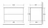 Тумба с раковиной BelBagno Kraft 80 rovere tabacco фото 6