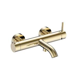 Смеситель для ванны AQUAme Siena AQM6212BG брашированное золото