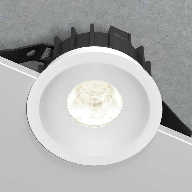Встраиваемый точечный светодиодный светильник Elektrostandard Combi 25069/LED 20W 4000K белый
