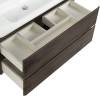 Тумба с раковиной Belbagno Albano-Cer ALBANO-CER-1050-2C-SO-RNG 102x44x50 Robere Nature Grigio подвесная с двумя выкатными ящиками фото 8