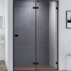 Душевая дверь в нишу Cezares Bellagio BELLAGIO-B-12-140-C-NERO черный