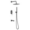 Душевая система Gid Edessa L070GMVD3 вороненая сталь