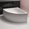 Стальная ванна Bette Arco 6035-000 PLUS 140x140x45 белая, с шумоизоляцией