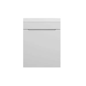 Тумба с раковиной Uperwood Tanos KTanos40W подвесная, матовая, белая, 40 см