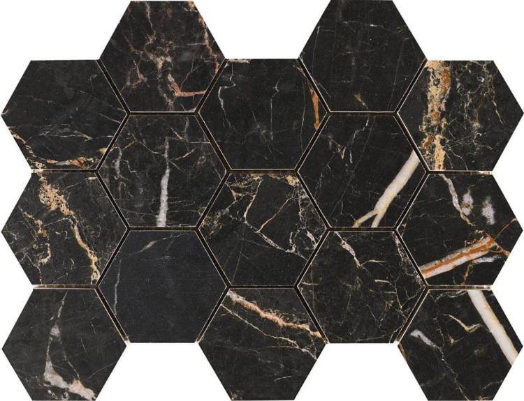 Мозаика Pamesa Cr. Lux Laurants 086.297.0109.05151 Malla Hex Brown 32.5x22.5