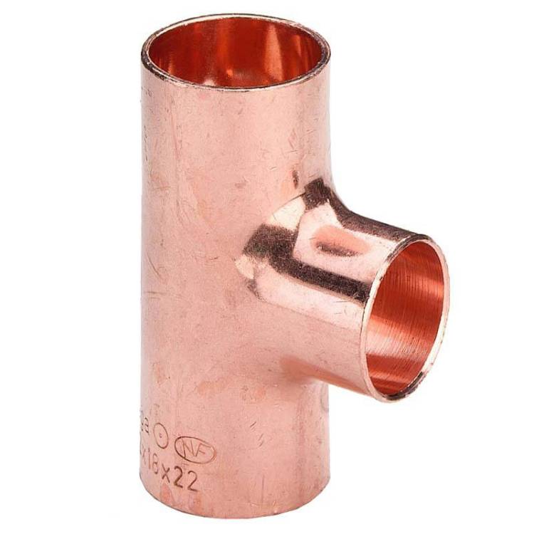 Тройник Viega под пайку 8 мм, из меди (артикул 105747)
