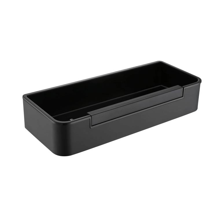 Полка Aquatek AQ4966MB черный матовый, 12x29