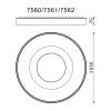 Потолочный светодиодный светильник Mantra Coin 7561 фото 4