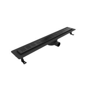 Душевой лоток Teymi Helmi T90270 решетка черная, 80 см