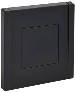 Заглушка с суппортом IEK Forte&Piano FP-PL10-K02 черный