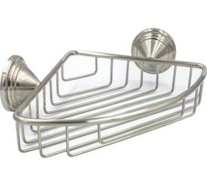 Полка Bath Plus Bronx BX-65709A угловая, античное серебро