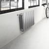 Радиатор биметаллический Royal Thermo Piano Forte 500 silver satin 12 секций, серебро фото 2