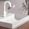 Смеситель для раковины Hansgrohe Vivenis 75032700 матовый белый фото 4
