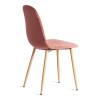Стул Tetchair Breeze (mod. JSC-58) 21213 Coral (коралловый) HLR44/натуральный 44x53x86 фото 3
