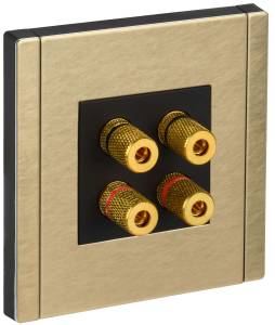 Акустическая розетка IEK Forte&Piano FP-S40-M-K37 шампань