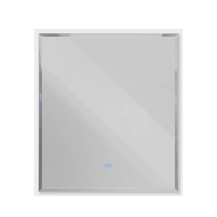 Зеркало Cezares Interni CZR-SPC-INT-1000-900-LED-TCH-WARM-BL с подсветкой, сенсорным выключателем и подогревом, Bianco Lucido, 100x90