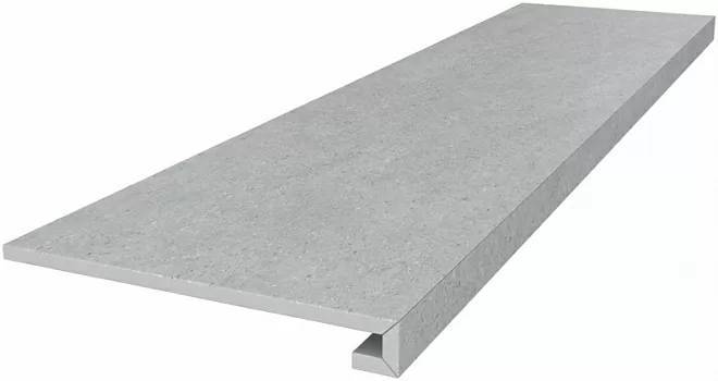 Ступень Kerama Marazzi Фондамента DL500720R\GCF клееная пепельный светлый 119.5x33