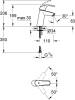 Смеситель для раковины Grohe Eurosmart 23324001 фото 27