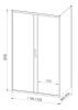 Душевой уголок Royal Bath Accord RB9120HPS-Т-CH профиль хром, стекло прозрачное, 120x90x200 фото 4