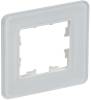 Рамка 1-постовая IEK Brite BR-M12-G-41-K01 белый