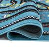 Ковер Play Rugs D578A Blue/Black 0.8x1.5 м фото 2