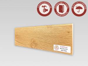 Плинтус МДФ TeckWood цветной Дуб Мед 2150x80x10