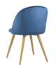 Набор из 4 стульев Stool Group Лион Страйпс DC-69030G HLR-63 X4 голубой фото 7