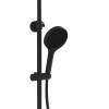 Душевая стойка Vincea Inspire VSFS-3I12TMB термостатическая с изливом, 30см верх.душ, черный фото 5