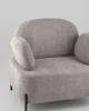 Кресло Stool Group Кэнди vd-candy-cm82 светло-серый, букле фото 3