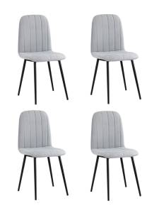 Набор из 4 стульев Stool Group Easy fb-easy-neo-24 X4 светло-серый