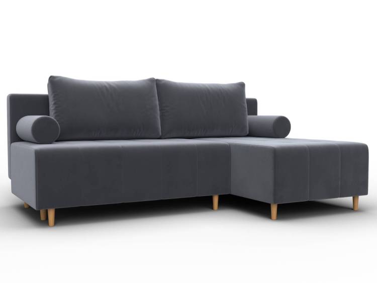 Диван угловой Лига Диванов Лига-102 134792 Серый