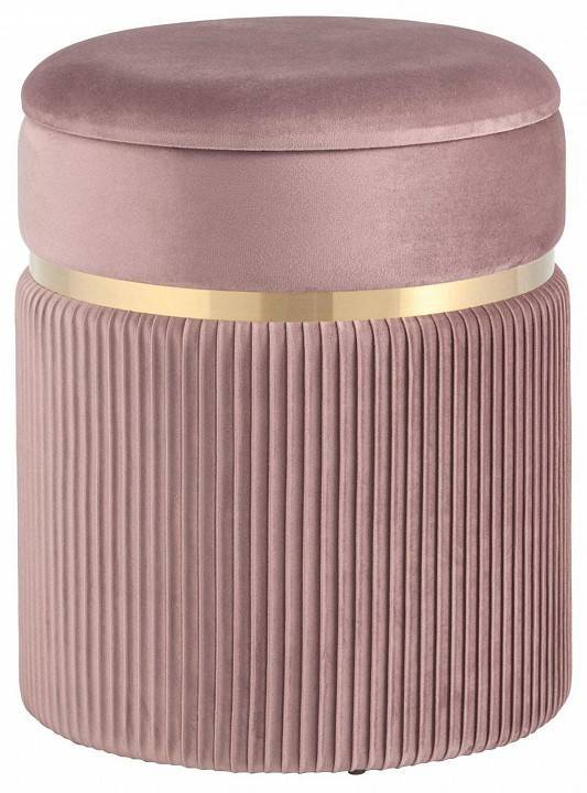 Пуф-сундук Stool Group Миранда 19B352VA-8167-30 велюр розовый с ящиком